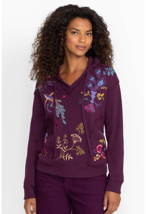 JOHNNY WAS RELAXED THERMAL HOODIE -SALE