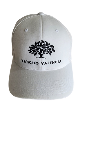Rancho Valencia Resort Logo Baseball Cap White