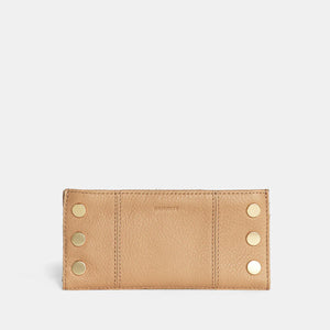 Hammitt Toast Tan Leather Wallet 110 NORTH