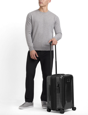 TUMI International Front Pocket Expandable 4 Wheeled Carry-On