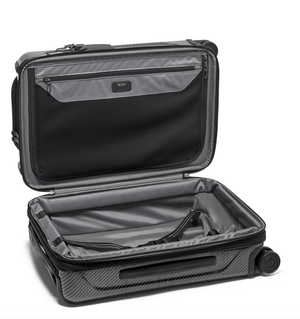 TUMI International Front Pocket Expandable 4 Wheeled Carry-On