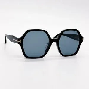 TOM FORD ROMY TF1032/F 01A WOMEN SUNGLASSES FT1032/F/S BLACK BLUE