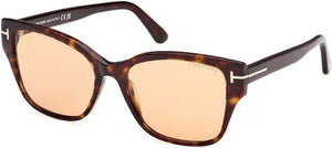 TOM FORD Sunglasses FT1108 ELSA 52E Havana brown Woman