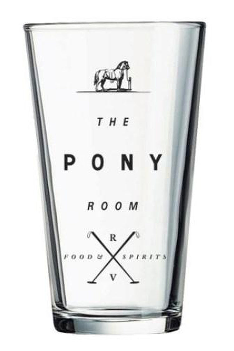 The Pony Room Drinking Glasses - Set of 6 for Rancho Valencia Resort -  Sheridanboutique